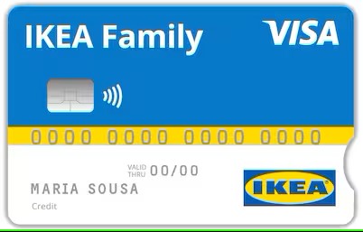 cartão ikea
